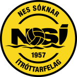 NSI Runavik soccer team logo