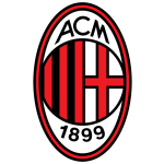 AC Milan soccer team logo