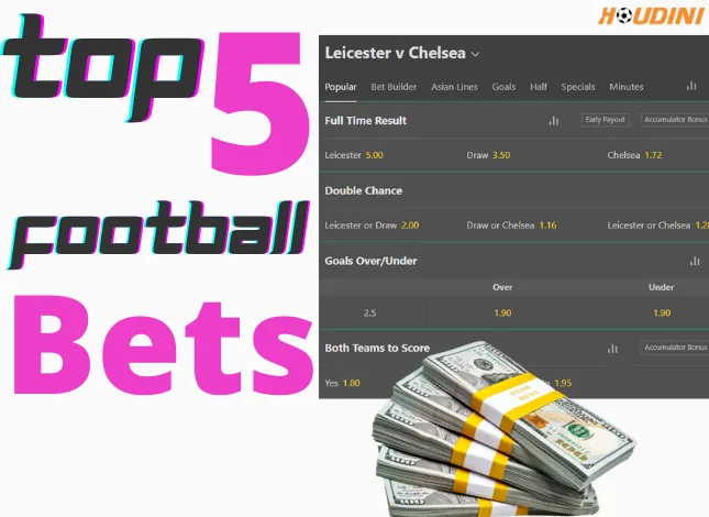 Top 5 Football Bets