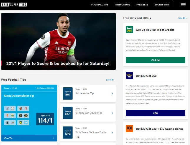 The top 10 reliable and most accurate websites for football prediction site  