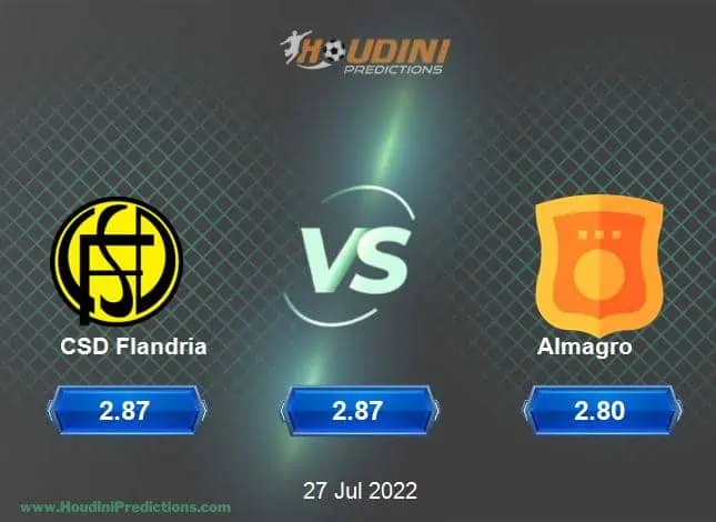 CSD Flandria Vs Almagro Tip Predictions odds betting tips 27