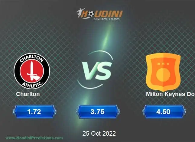 Charlton vs milton 2025 keynes dons h2h