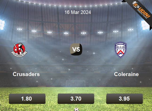 Crusaders b 2025 vs coleraine h2h