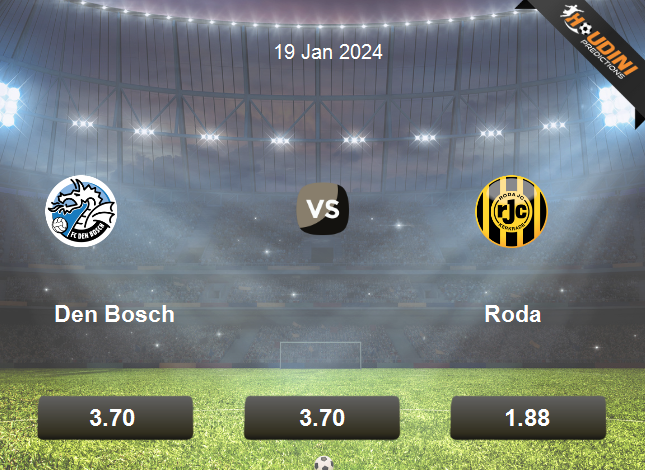 Den Bosch Vs Roda Tip Predictions odds betting tips 19 01