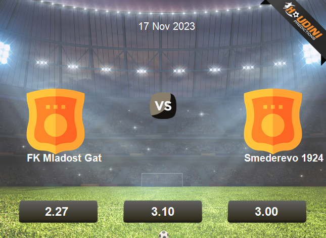 Vojvodina vs FK Mladost Novi Sad - live score, predicted lineups