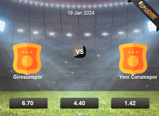 Giresunspor Vs Yeni Corumspor Tip Predictions odds betting