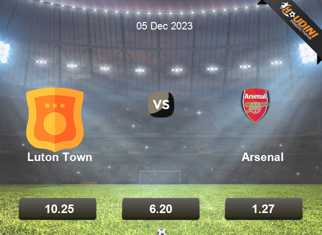 Luton Town x Arsenal: Estatísticas - 05/12/2023