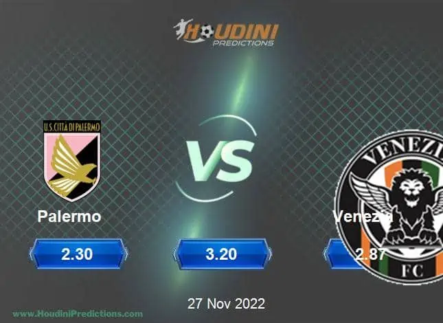 Palermo vs Venezia Prediction and Betting Tips