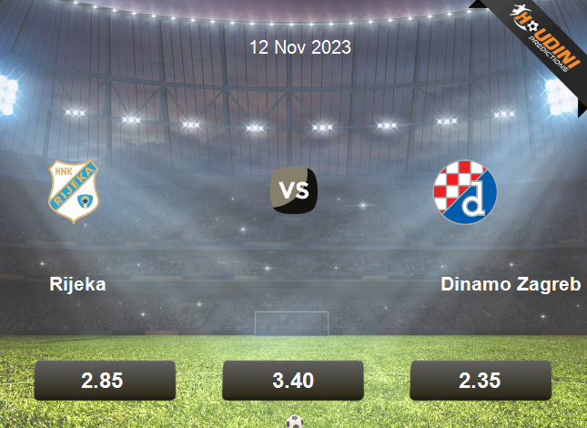 Rijeka Vs Dinamo Zagreb: Tip, Predictions, odds & betting tips (12/11/2023)