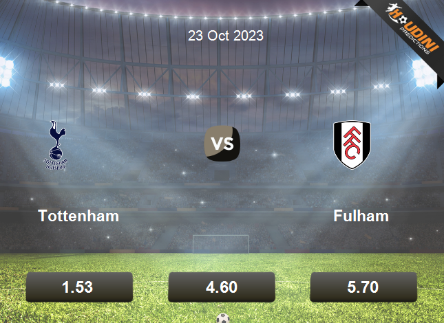 Tottenham vs Fulham prediction, odds & betting tips 23/10/2023