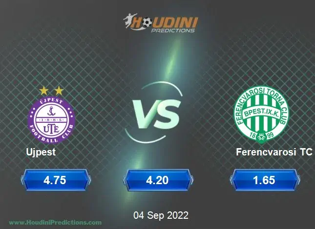 Ferencvarosi TC vs Ujpest Predictions